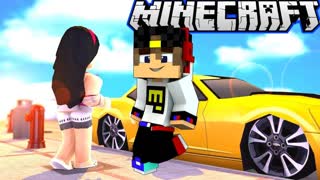 Майнкрафт Выживание Подарил Машину Девушке Майнкрафт ПЕ Minecraft PE