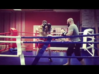 Спарринг Магомеда Исмаилова после длительного перерыва.