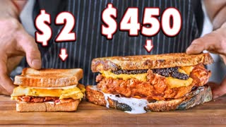 Сэндвич с завтраком за $2 против сэндвича с завтраком за $450